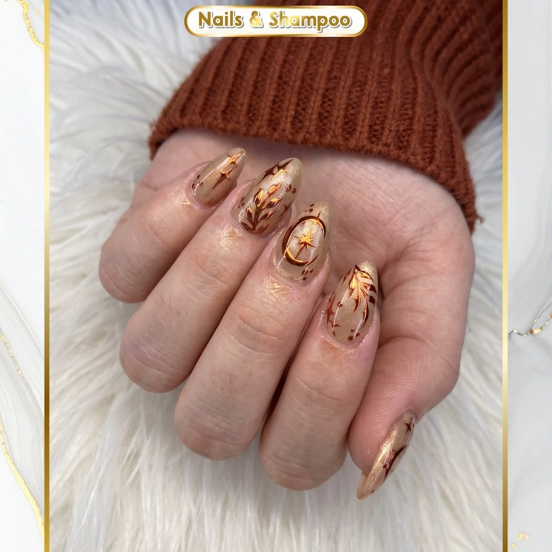 Gel nails art